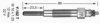 MITSUBISHI 3446621301 Glow Plug